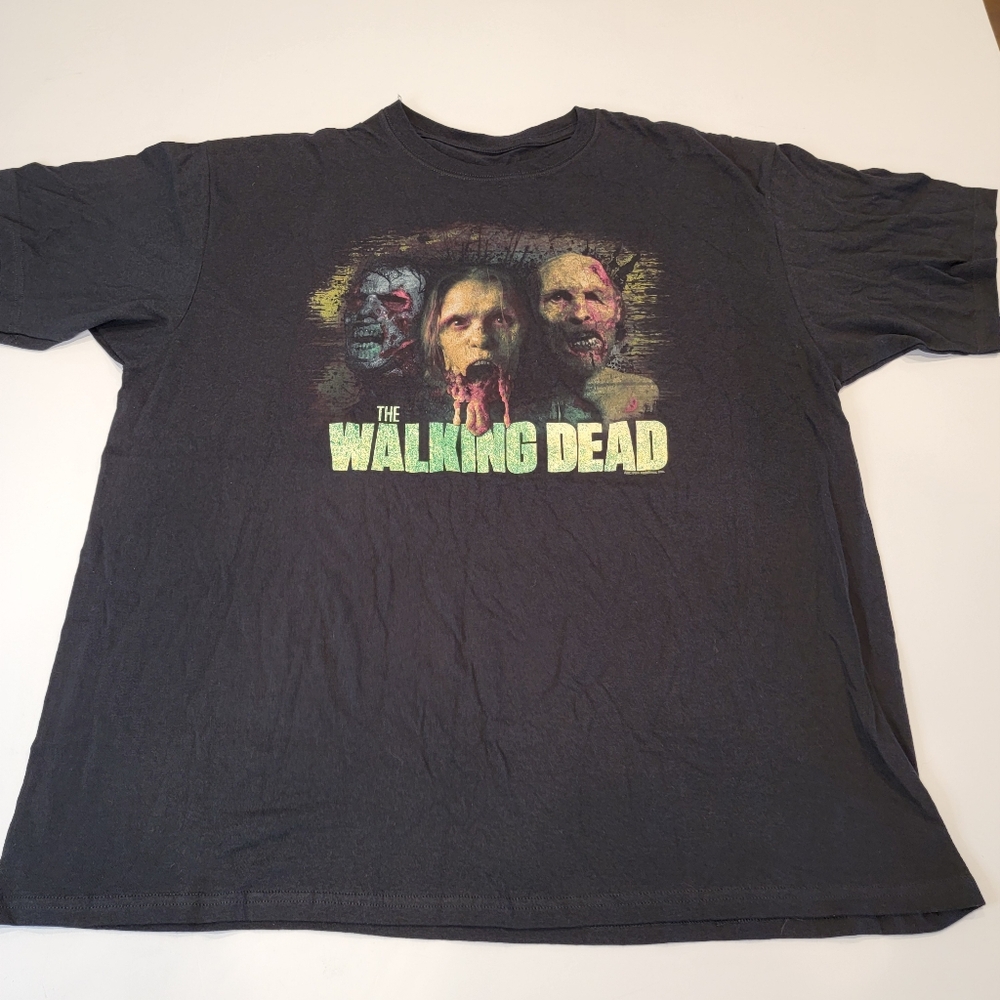 Vintage The Walking Dead Horror Movie Promo T Shirt / Amc Film Holding Inc 2X